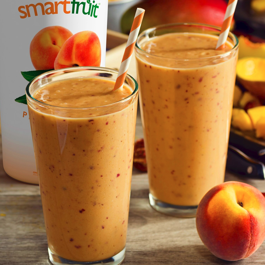 The Health Benefits of a Peach Smoothie Mix